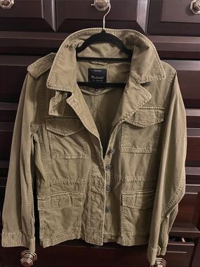 Madewell Khaki Utility Field Jacket